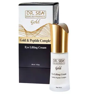 Lifting eye cream with gold and peptide complex